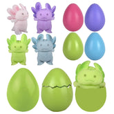 Small Hatch And Grow Axolotl Egg Kids Toys In Bulk - Assorted
